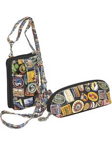 Vintage Hotel-Cell Phone Holder and Sunglass Case by Sydney Love