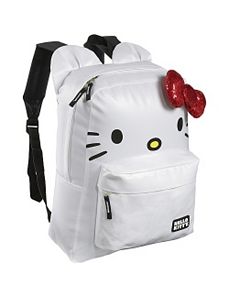 Hello Kitty White Backpack with Ears by Loungefly