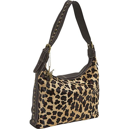 LEOPARD COWHIDE AND CHOCOLATE BROWN