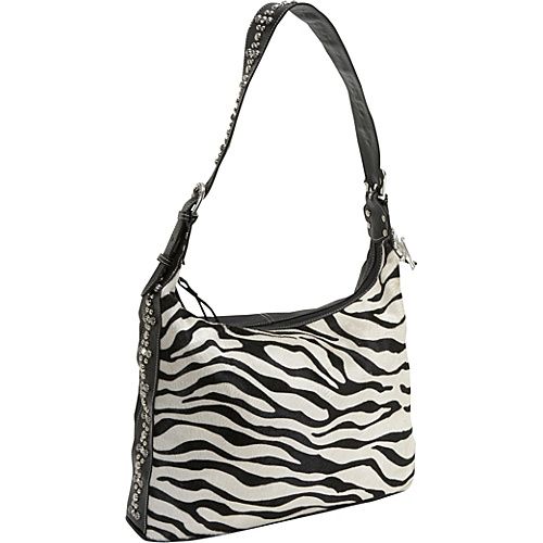 BLACK WITH BLACK & WHITE COWHIDE