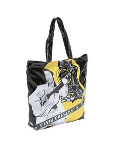 Elvis Faux Patent Leather Tote by Ashley M