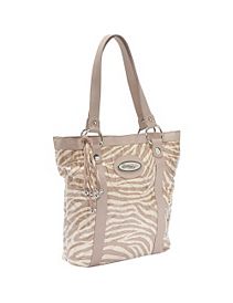 Denise Bag, Tan Zebra by Donna Sharp