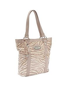 Denise Bag, Tan Zebra by Donna Sharp