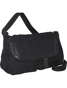 Zip Flap Bag - Blk
