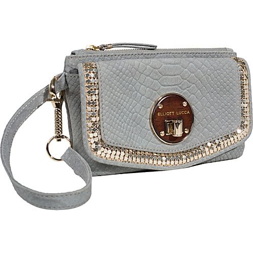 PYTHON EMBOSSED SUEDE GREY