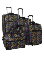 Be Heartful 4 Pc Exp. Luggage Set by Rampage