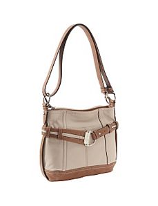 Soft Cinch Double Entry Hobo by Tignanello