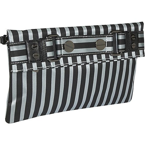 STEEL BLUE & BLACK STRIPE
