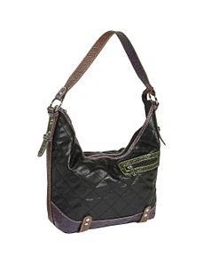 Quilted with Croc Trim-Hobo by Sydney Love