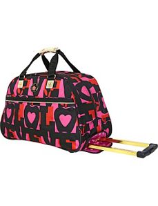 Love Wheeled Duffle by Double Dutch Club Luggage