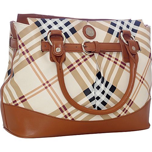 TAN/CREAM PLAID