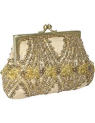 Evening Uncut Stones Purse by Moyna Handbags