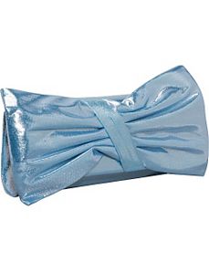 Metallic Bow Clutch by J. Furmani