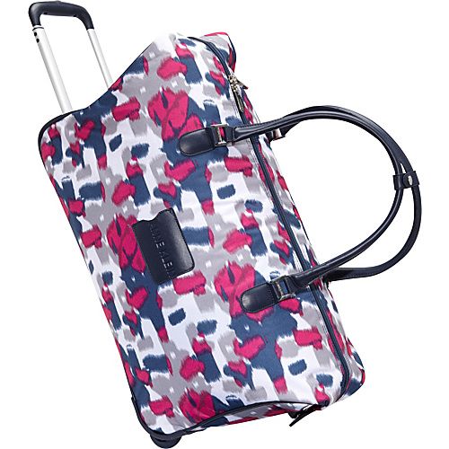 PINK/NAVY/CREAM PRINT