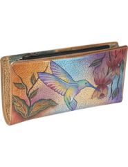 Ladies Clutch Wallet- Flying Jewels by Anuschka