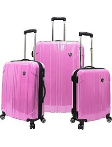 Sedona 3-Piece Hardside Spinner Set by Traveler's Choice