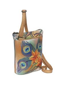 Two Sided Zip Travel Organizer - Peacock Lily by Anuschka