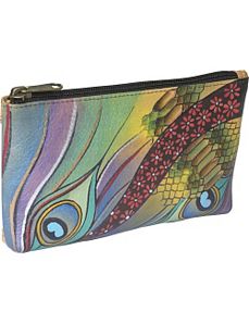 Cosmetic Pouch - Dancing Peacock by Anuschka