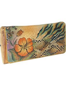 Accordion Flap Wallet - Python Safari by Anuschka