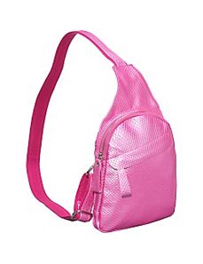 Textured Mini Messenger Bag by Ashley M
