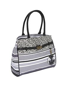 Everyday Striped Handbag by Ashley M