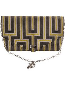 Envelope Maze Clutch by Baxter Designs