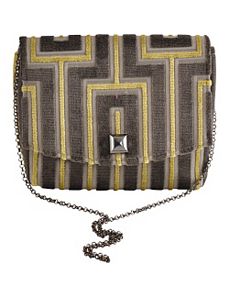 Square Maze Clutch by Baxter Designs