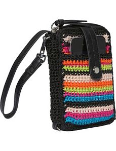 Classic Crochet Smartphone Wristlet by The Sak