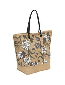 Jute Tote by Earth Axxessories