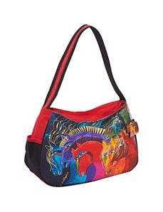 Wild Horses of Fire Hobo Bag by Laurel Burch