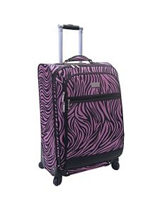 24' Wild Zebra Exp. Spinner by Nicole Miller Luggage