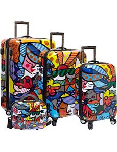 Garden 4 Piece Luggage Set by Britto Collection by Heys USA