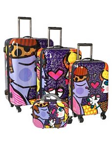 Couple 4 Piece Luggage Set by Britto Collection by Heys USA