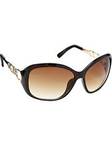 Oval Chain Sunglasses by Steve Madden Sunwear
