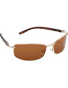 Polarized Rectangular Sunglasses by Steve Madden Sunwear