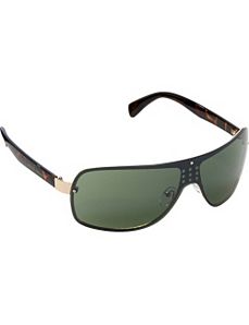Plastic Temple Sheild Sunglasses by Steve Madden Sunwear
