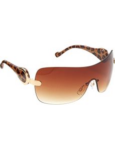 Rimless Shield Sunglasses by Jessica Simpson Sunwear