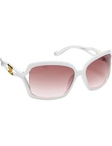 Oversized Rectangular Plastic Sunglasses by Jessica Simpson