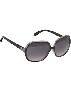 Metal Detailed Oversized Oval Sunglasses by Rocawear Sunwear