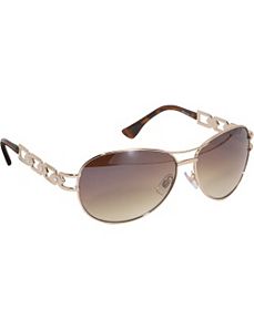 Stone Detail Aviator Sunglasses by Rocawear Sunwear