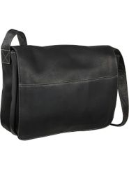 Full Flap Computer Messenger by Le Donne Leather