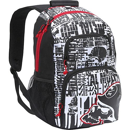 BLACK W/ RED