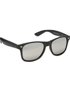 Wayfarer Sunglasses Solid Black with Mirror Reflec by SW Global Sunglasses