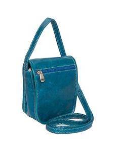 Florentine Small Flap Over w/ Front Zip by David King & Co.
