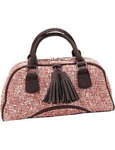 Starfish Novetly Fabric Satchel Handbag Purse by Flying Daisies