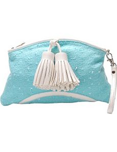 Fresh Air Novelty Fabric Clutch Purse by Flying Daisies