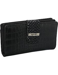 Croco Super Wallet by Buxton