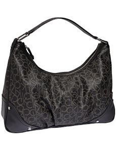 Hudson Monogram Hobo by Calvin Klein