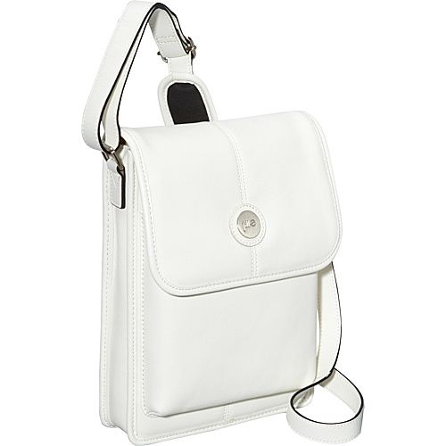WHITE WITH BLACK TRIM