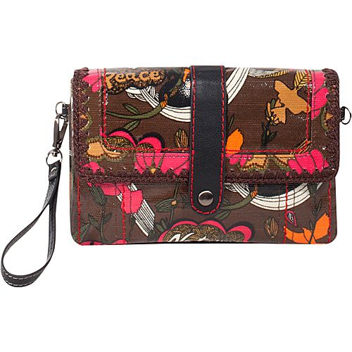 BROWN PEACE PRINT